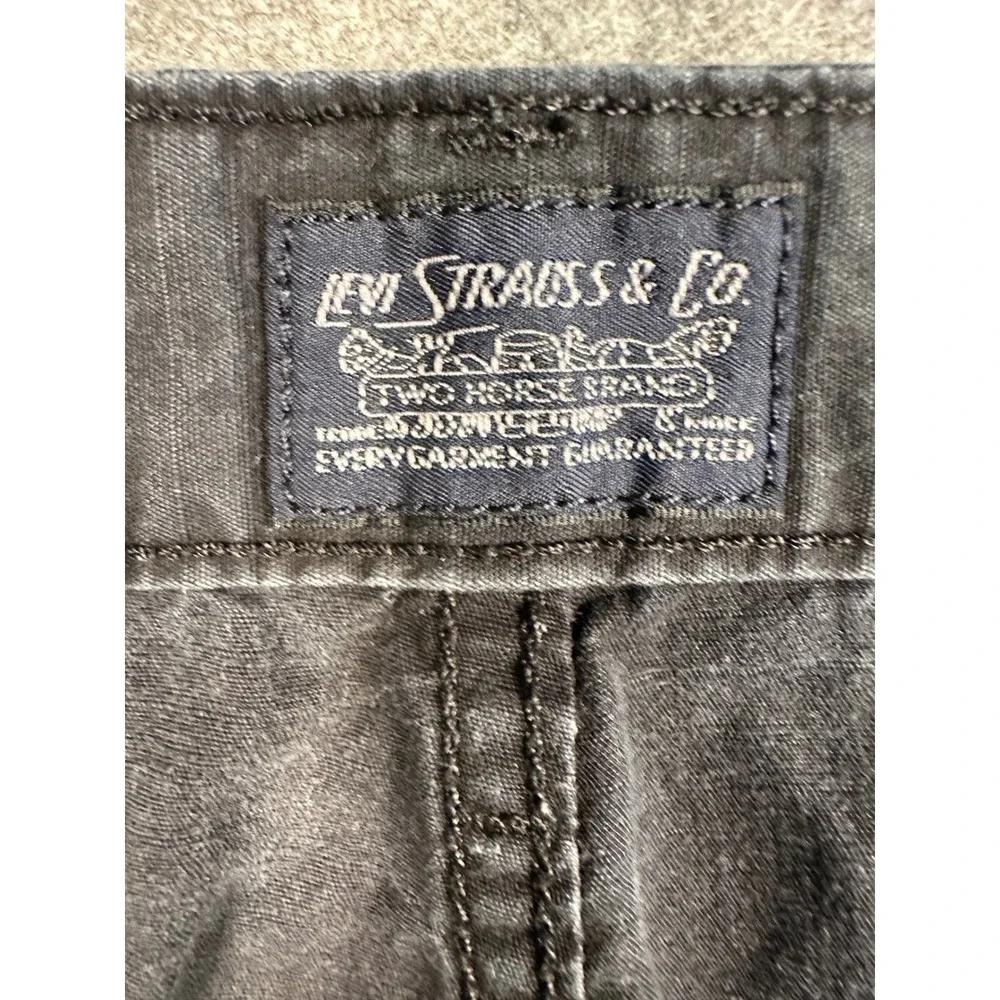 Levi Strauss‎ & Co. Mens Cargo Shorts Size 44 Gray Casual Outdoor